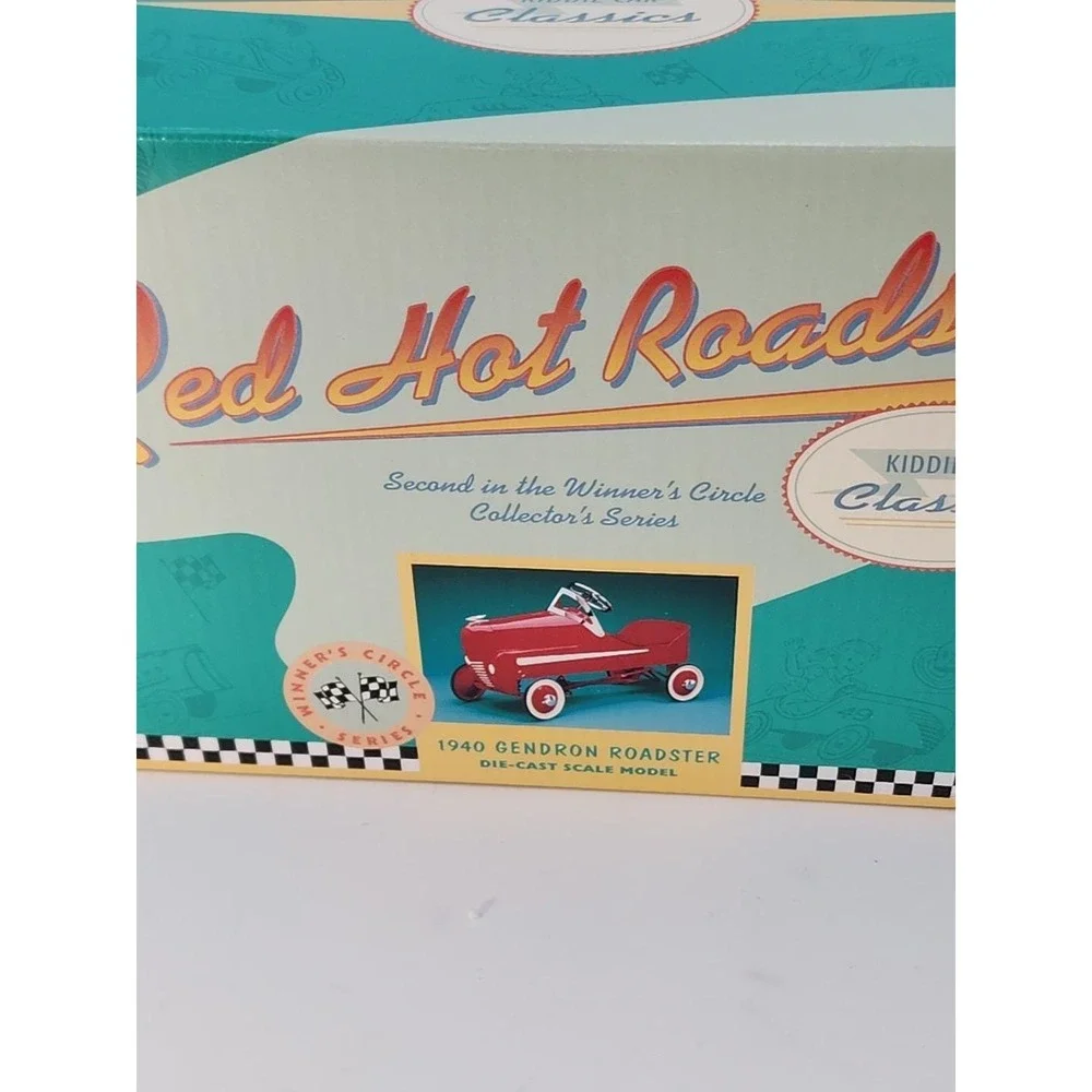 Hallmark Kiddie Car Classics 1940 Gendron Red Hot Roadster Diecast scale‎ model